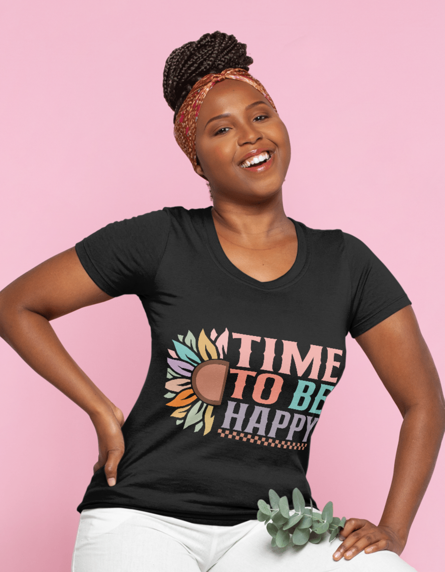 Time to be happy tee